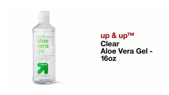 Clear Aloe Vera Gel - 16oz - up &#38; up&#8482;, 2 of 8, play video