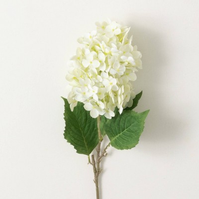 Sullivans Artificial Ivory Cone Hydrangea Spray 34"H