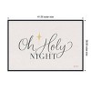 Amanti Art 41"x28" Oh Holy Night by Becky Thorns Framed Canvas Wall Art Print - 4 of 4
