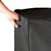 KHOMO GEAR Air Conditioner Cover – Waterproof Outdoor AC Unit Protector – Black – Heavy Duty, All-Season Protection for Window & Wall-Mounted AC Units - 4 of 4