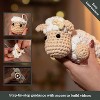 Hearth & Harbor Amigurumi Crochet Kit for Beginners, Adults, and Kids, Farm Collection Stuffed Crochet Animal Kit with Video Tutorials - 2 of 4