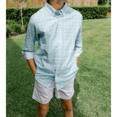 Boy's Performance Button Down Shirt - Bailey Boys