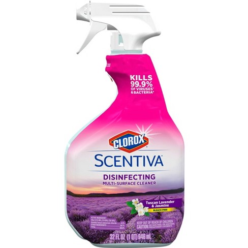 Clorox Scentiva Multi Surface Cleaner Spray Bottle Bleach Free