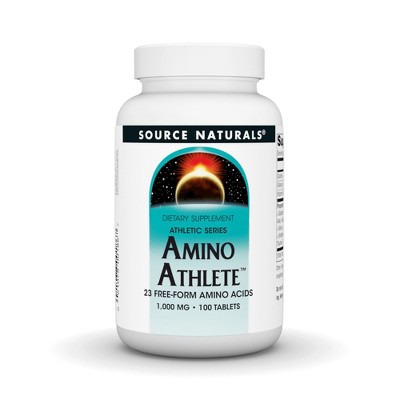 Amino Athlete 1000mg by Source Naturals, Inc.  -  100 Tablet