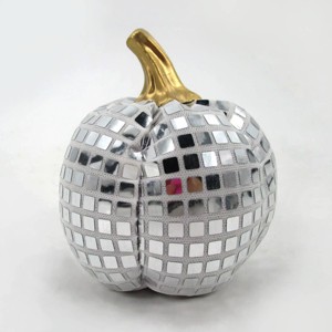 Small Fabric Disco Pumpkin - Bullseye's Playground™ - 1 of 3