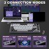 YUNZII B75 PRO Wireless Mechanical Keyboard,75% Layout with Knob,Hot Swap Gasket Custom Structure,Creamy Pre-lubed Switches - 3 of 4