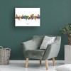 Trademark Fine Art Michael Tompsett 'Athens Georgia Skyline Named' Canvas Art - 4 of 4