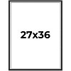 PosterPalooza | Flat Silver Picture Frame - UV Acrylic, Foam Board Backing, Hanging Hardware - 2 of 4