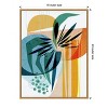 Amanti Art Summer Tropics by Ishita Banerjee Canvas Wall Art Print Framed 18 x 24-in. - 4 of 4