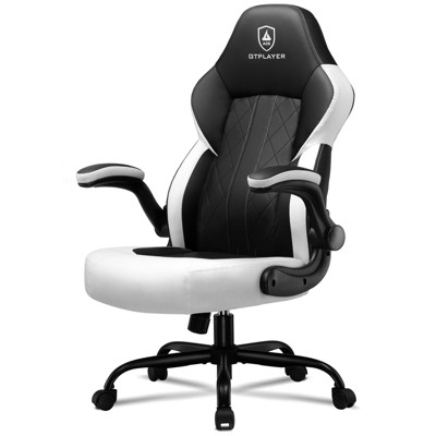 GTPLAYER Ergonomic  Gaming Chair with Flip-Up Armrests, Adjustable Height Computer Chair