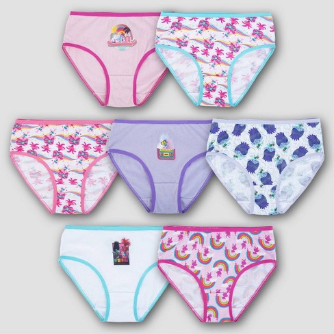 Disney Girls Wish 100% Combed Cotton 7-Pack Underwear in Sizes 4, 6, 8 :  : Clothing, Shoes & Accessories