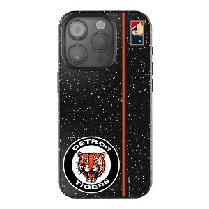 Keyscaper MLB Cooperstown Central Teams Sidebar Bling Cell Phone Case for Apple iPhone - 1 of 4