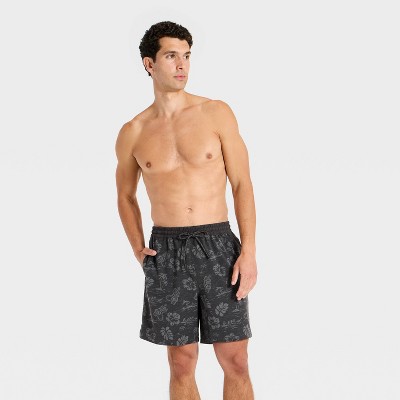 Мужские брюки Goodfellow & Co x Reyn Spooner Men's 7" Swim Trunks - Goodfellow & Co™ x Reyn Spooner Black M — фото 3