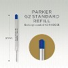 Parker Quinkflow Ballpoint Pen Refill Blue Ink 6/Pack (2025156) - 3 of 4