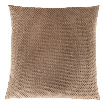 TopComfy Support Pillow Decorative Throw Pillow with Soft Polyester Insert for Sofa or Bed Use, Beige, 17"*17"*2"