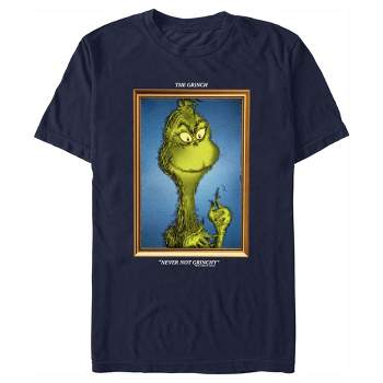 Men's Dr. Seuss Framed Grinch Painting T-Shirt
