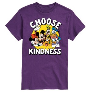 Men's - Disney - Choose Kindness Short Sleeve Graphic T-Shirt - 1 of 4