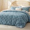 3 Pieces Boho Duvet Cover Set for All Seasons Soft Shabby Chic Embroidery Boho Bedding - 2 of 4