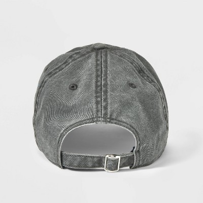 Smokey The Bear Baseball Hat - Black Wash