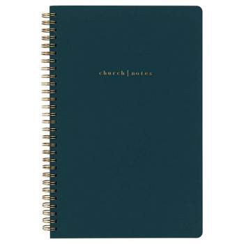 College Ruled 1 Subject Spiral Notebook Navy - Church Notes