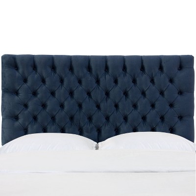King Tufted Headboard in Mystere Eclipse Blue - Threshold™