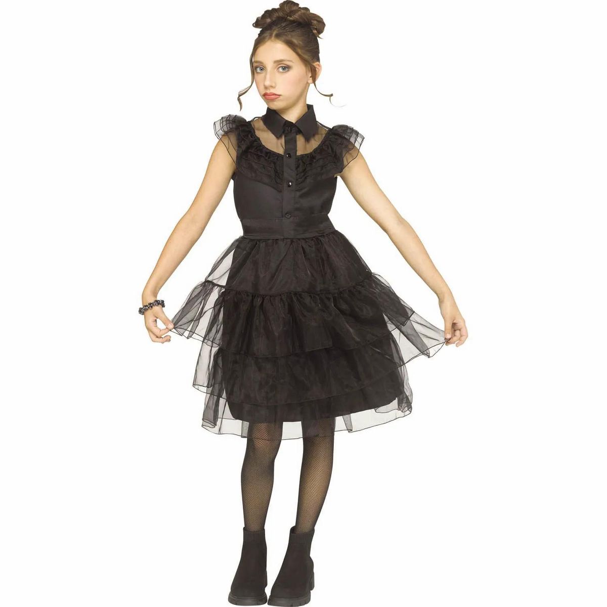 Fun World Girls' Gothic Beauty Dress Costume