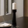 Decorative Resin Pillar Candle Holder - Perfect Candlestick Holders for Stylish Living Room Décor - Centerpieces for Tables - 3 of 4