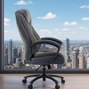 SKRAN Executive Swivel Office Chair Ergonomic Computer Chair Breathable Skin-Friendly Cotton Fabric with Adjustable Height for Home and Office - 2 of 4
