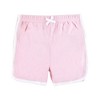 Hudson Baby Girl Shorts Bottoms 4-Pack, Pink Navy - 3 of 4
