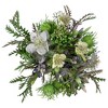 Allstate Floral Nigella Pod and Protea Artificial Mixed Floral Bouquet - 11.5" - Lavender - 4 of 4