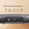 SYLVOX All-in-One Soundbar, 30-Watt 2.0 Channel 4 EQ settings Sound Bar, 12V Soundbar for RV, Camper, with HDMI, USB, Buletooth - 3 of 4