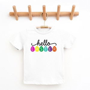The Juniper Shop Hello Easter Eggs Youth Short Sleeve Tee - 1 of 2