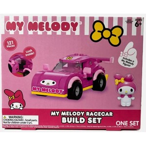 Hello Kitty My Melody Racecar Build Set & Figure - 121 pieces - 1 of 2