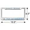 California State University, San Bernardino Full Size Standard License Plate Metal Frame - 4 of 4