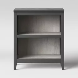 36" Carson 2 Shelf Bookcase Gray - Threshold™