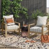 26"x25" Woven Outdoor Deep Seat Back Cushion - Threshold™ - 2 of 4