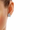 Pompeii3 1/4 ct Diamond Vintage Womens Jewelry Studs Unique Earrings 10k White Gold - 3 of 4