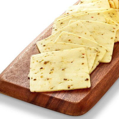 Pepper Jack Deli Sliced Cheese - 8oz/12 slices - Good & Gather™