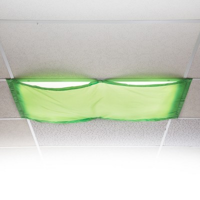 Pacific Play Tents Cozy Shade Classroom Fluorescent Lights Cover Set of 4 2' x 4.5'