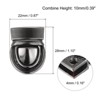 Unique Bargains Decorative DIY Craft Handbag Purse Making Turn Lock Clasps 4 Pcs - 2 of 4