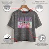 Juniors KPop Demon Hunters The Saja Boys Portrait Cropped T-Shirt - 3 of 4