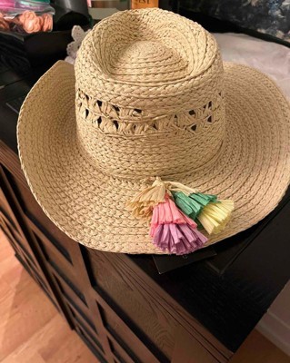 Straw cowboy hats hot sale for women target