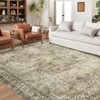 Machine Washable Area Rug Oriental Rug Non-Slip Carpet - 3 of 4