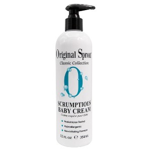 Original Little Sprout - Scrumptious Baby Cream (12 oz/pump) Soothing Rosemary | Calms Sensitive Skin | Nourished Soft and Hydrated Skin - 1 of 4