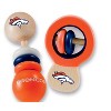 BabyFanatic Wood Rattle 2 Pack - NFL Cleveland Browns - Officially Licensed  Baby Toy Set