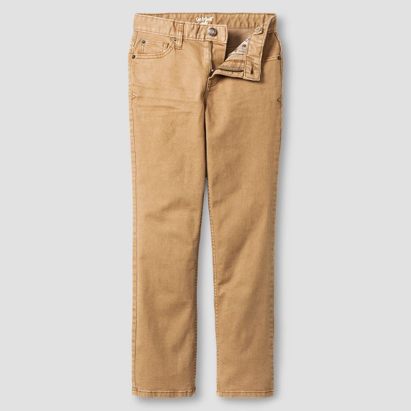 Boys' Straight Fit Stretch Jeans - Cat & Jack™, 5 of 9