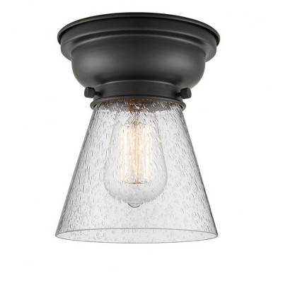 Innovations Lighting Cone 1 - Light Flush Mount in  Matte Black
