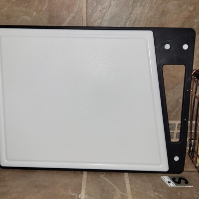 Buy Wholesale Taiwan Thin White Juice Grooves Pe Plastic Cutting Board &  Thin White Juice Grooves Pe Plastic Cutting Board at USD 2.16