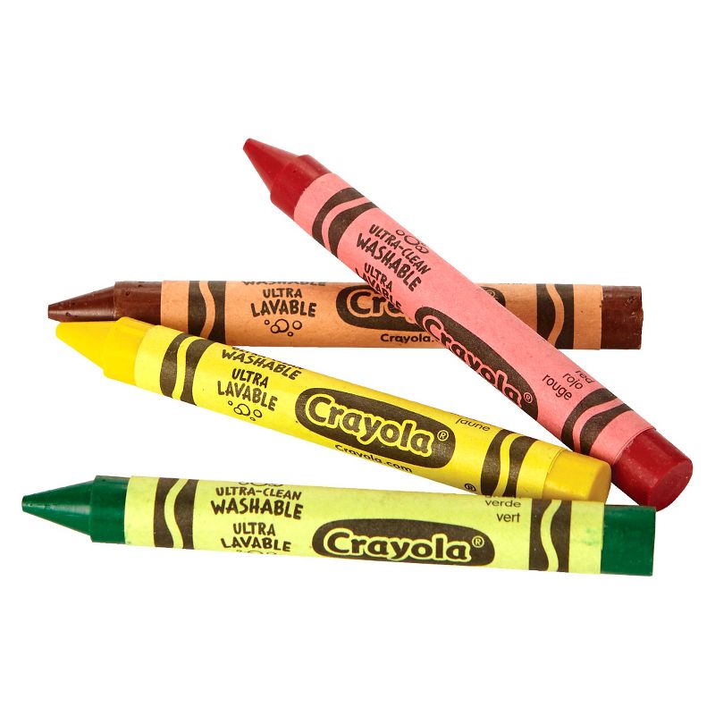 Crayola 8ct Washable Large Crayons, 2 of 9
