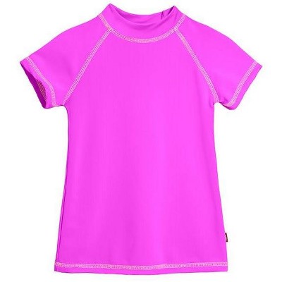 City Threads USA-Made Girls UPF 50+ Short Sleeve Rashguard